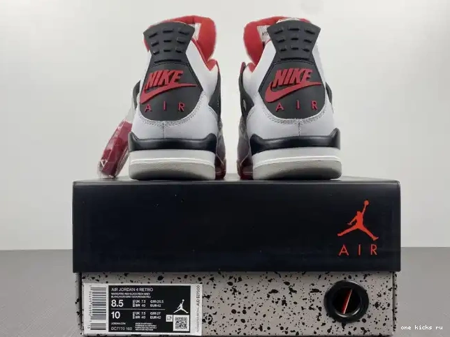 Rep Onekick Jordan Retro Red Fire 4 Air (2020) DC7770-160 0422